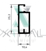 XTL-1811 - (25551) - PESO LINEAR: 0,225Kg/m